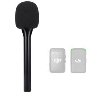 [미국배송] DJI 마이크용 SUNMON 휴대용 무선 마이크 스탠드 2용 홀더 인터뷰용 마운트 어댑터 1/2