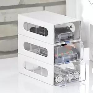 [생활] 책상 미니서랍 3단 서랍장 부품함 펜트리 탕비실 정리함 레고 멀티박스