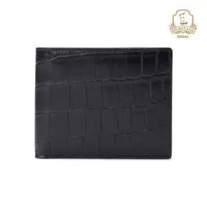 [롯데백화점]금강 [금강]헤리티지 남성 크로커 특피 반지갑 SHOWA2401 블랙