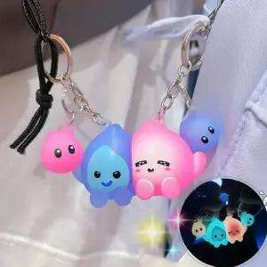 /땡큐베리메르시 커플 야광 자석키링 귀여운 열쇠고리