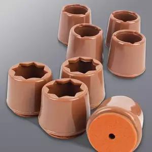 [하프클럽/알티피아]원형 사각 다리 의자캡 소형4P 의자 발커버 긁힘 소음