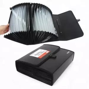 [문구/오피스] 클리어화일 화일케이스 A4 가방형 26칸