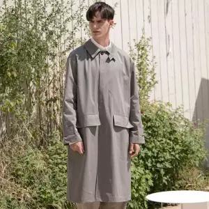 [노드스튜디오]릴렉스 오버핏 히든 맥코트