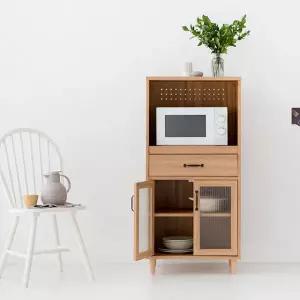 /마전동상회 원목 렌지대 전자렌지 수납장 주방 선반