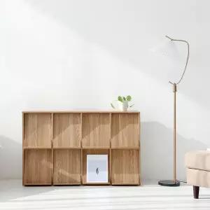 /마전동상회 원목 진열장 거실 잡지거치대 책장 수납장 진열대