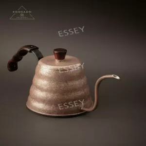 구리 주전자 포트 커피 해머 단조 핸드메이드 드립