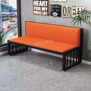 식당 대기실 그레이 업소용 벽쇼파 쇼파 미용실 메탈