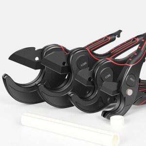 파이프 커터 32mm 75mm 알루미늄 합금 호스 PVC/ 도구 바디 절단 손 가위 래칫 /PP/PE