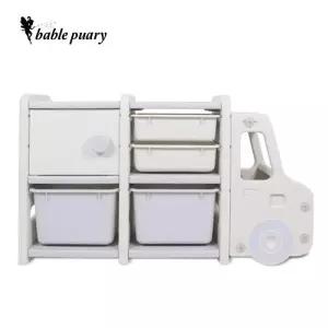[베이블퓨어리]베이블퓨어리 붕붕카 장난감 수납함 2단 정리 수납함 - 베이직