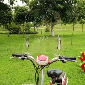 전기자전거 바람막이 부품 배달 윈드쉴드 자전거 윈드