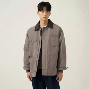 매장정품 빈폴 레더 칼라 필드 자켓 재킷 베이지 (BC5938CP5A) 201504