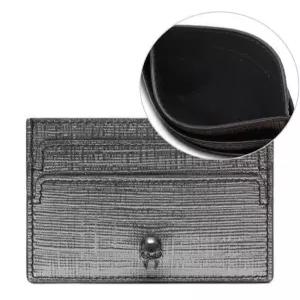 [알렉산더 맥퀸]여성 스컬 메탈릭 카드지갑 (275333 DZZ0R 1300)