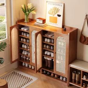 수직 다층 신발장 가정용 대용량 거실 보관함 입구 캐비닛 다기능