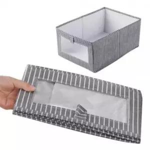 [JED] 정리함 투명 수납 속옷 옷정리함 바구니 폴딩박스 수납 리 정리함 수납함