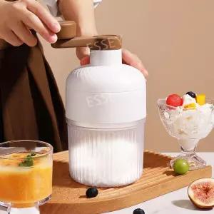 얼음분쇄기 슬러시기계 가정용 빙수기 실타래빙수기계 우유 머신 눈꽃 빙삭기