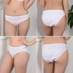 깔끔한 화이트 여학생여름팬티