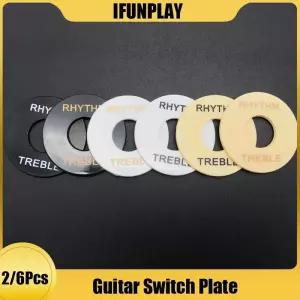 일렉기타스트랩 2개6개 기타 토글 스위치 리듬 트레블 와셔 링 LP 일렉트릭 교체 부품