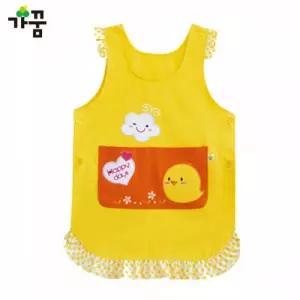 가꿈 선생님앞치마 교사용 병아리 앞치마 (노랑) (NO.703) 유치원 어린이집