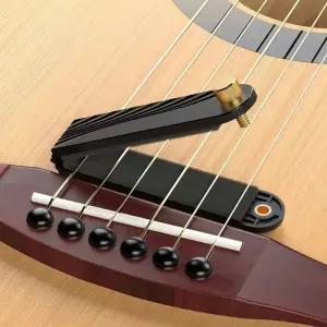 일렉기타스트랩 기타 뮤트 스트링 보호 소음 감쇠 클램프 클립 방음 패드 악기 가드 휴대용