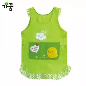 가꿈 선생님앞치마 교사용 병아리 앞치마 (연두) (NO.704) 유치원 어린이집