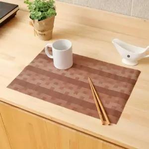 브라운 스퀘어 식탁매트 4p(1세트)