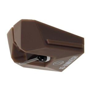 [미국배송] 오디오 테크니카 AT-VMN95SH 시바타 교체 턴테이블 스타일러스 브라운