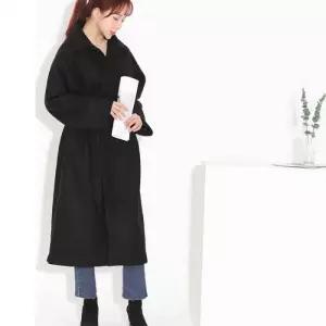 오버핏 국산 코트 베이지 검정 겨울 아우터 코디