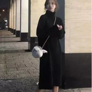 롱니트 터들 목폴라원피스 폴라 롱니트원피스 목폴라 LW09200