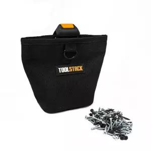 TOOLSTACK 네일 파우치 대용량 내구성 허리 가방 및 나사 툴킷 방수 다기능 도구 패키지