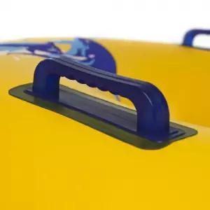 원형 성인용튜브 손잡이 100cm 칼라튜브 노랑 튜브