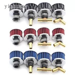 차가운 공기 용 오토바이 미니 12mm 범용 필터 고 유량 크랭크 케이스 브리더 자동차 액세서리 흡기