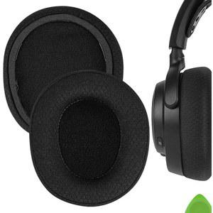[미국배송] 스틸시리즈 아크티스 노바 프로 무선 엘리트 헤드폰 이어 쿠션(블랙)과 호환되는 지크리아 컴포트 메시 패브릭 교체 패드