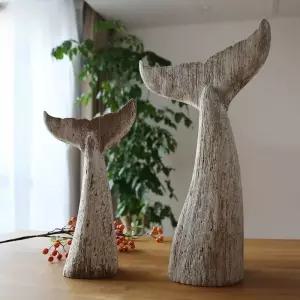 고래장식 고래꼬리 빈티지 웨딩 벽장식 화병 카페 장식품 소품 인테리어