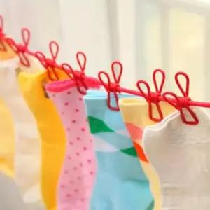 [하프클럽/알티피아]간이 와이어 라인 데이지 여행용 캠핑 체인 실내 빨래