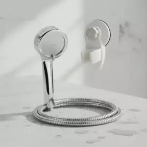 [SBD] 헤드 메탈 수압상승 호스 세트 절수형 샤워기 포함 1.5m 거치대