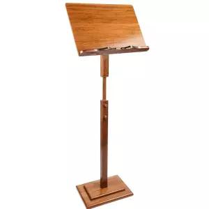 나무 보면대 공연 받침대 가정용 브래킷 악보 테이블 거치대