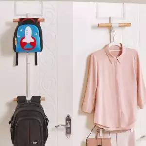 [생활] 바지 옷걸이 행거 틈새 가방 책가방 걸이 모자 도어훅