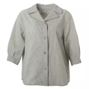 요하넥스 잔체크볼륨블라우스 Z4B5B202 국내매장판 1724538