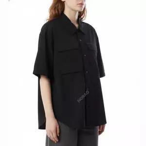 REPORTER SHIRT WITH SNAPS (SH1085 LF1218 999) (리포터 스냅 셔츠)