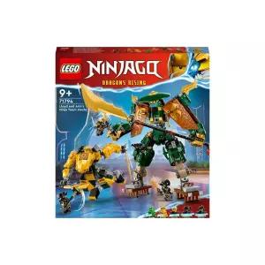 레고 닌자고 닌자 합체 로봇 로이드와 아린의 울트라 닌자 로봇 수업교구 학습교재 어린이 선물