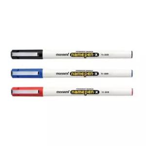 [문구] 가는글씨용 모나미 네임펜 X-FINE 12개입