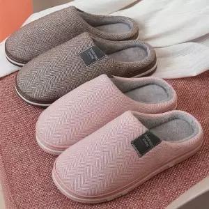 오픈 홈 기모 털슬리퍼 겨울 실내화 거실화 겨울슬리퍼 무소음 층간소음방지 홈슬리퍼