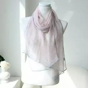 깃털 쉬폰 롱 스카프 머플러 목도리 간절기 여성 여자 봄 가을 중년 쉬폰스카프 롱스카프