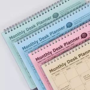 [문구] 월간 탁상용 플래너 3P 학생 스터디 스케줄러 계획표