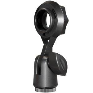 [미국배송] 22MM / 0.9인치 마이크용 LUORNG 콘덴서 마이크 홀더 3/8 어댑터 너트가 장착된 스탠드 장치와 호환되는 표준 커넥터 스레드 나사 삽입 마이크에 맞게 조정됨