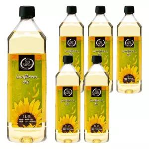리오산토 해바라기유, 6개, 1L