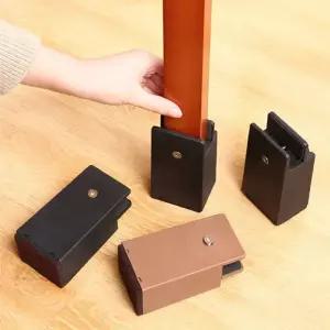 상다리 책상 테이블 부속 부품 4개 가구 다리 라이저 소파 의자 나사 클램프