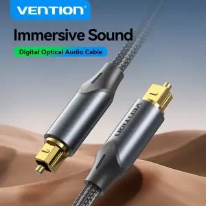 Vention 광 오디오 케이블 사운드 바 TV 용 Toslink SPDIF 동축 케이블 PS5 Xbox 블루 레이 증폭기 디지털