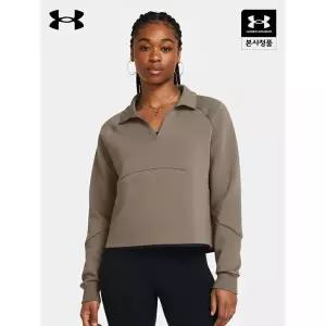 [언더아머]UA 언스타퍼블 플리스 여성 럭비 크롭_1382746-200 743355