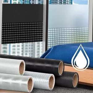 유리창 시트지 무점착 반투명 자외선 창문 시트지 차단 필름 난방비 사계절 가림막 절약